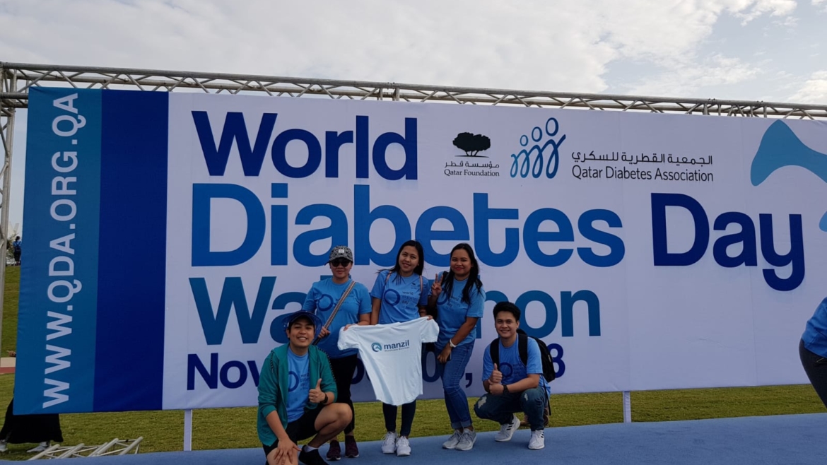 Manzil Healthcare Participated in the World diabetes Day Walkathon to Raise Diabetes Awareness