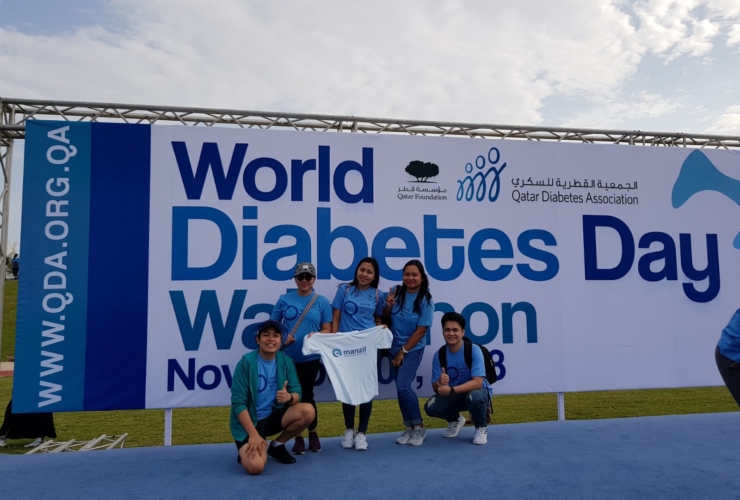 Manzil Healthcare Participated in the World diabetes Day Walkathon to Raise Diabetes Awareness